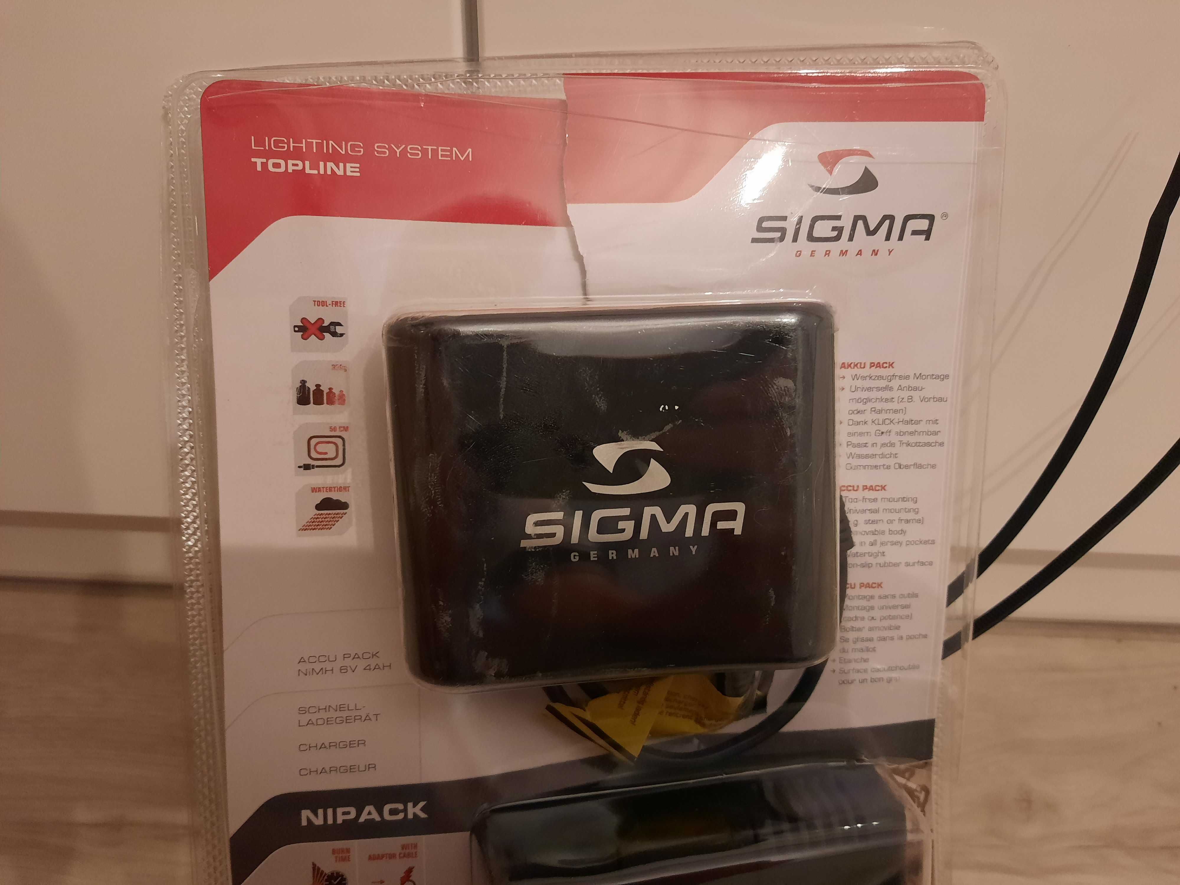 Sigma nipack ladowarka bateria akumulator