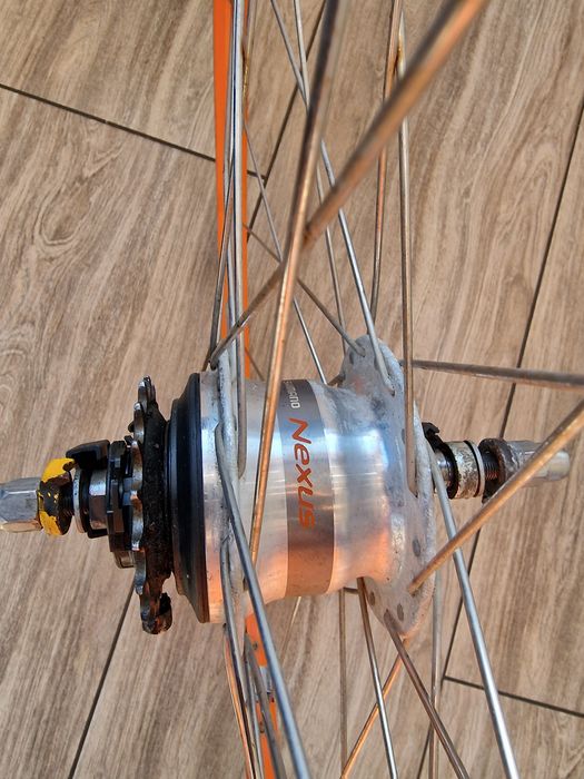 Koło do roweru tylne Gazelle Shimano Nexus 7 28 cali