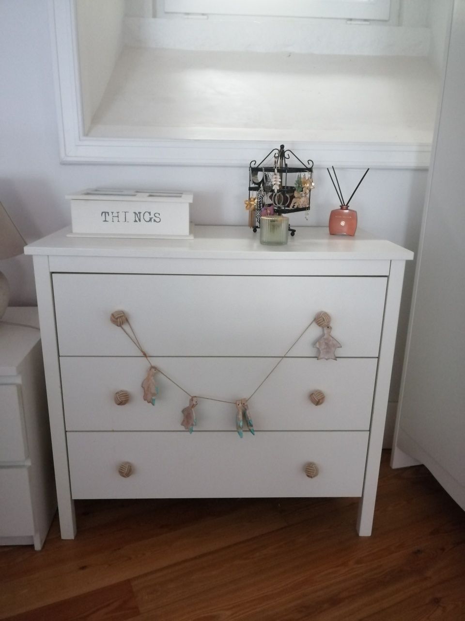 Comoda MALM branca Ikea