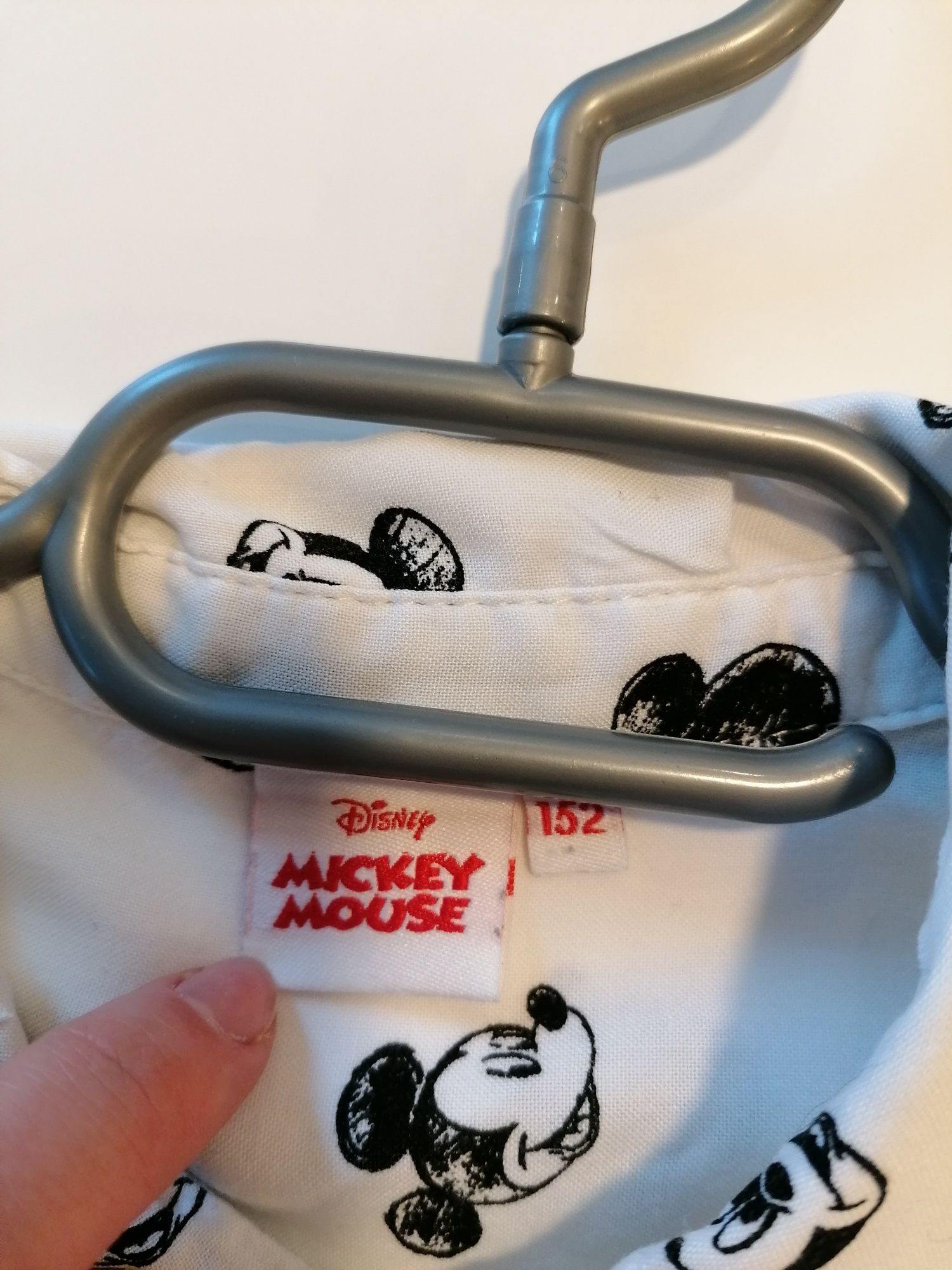 Biała koszula w Myszkę Minnie