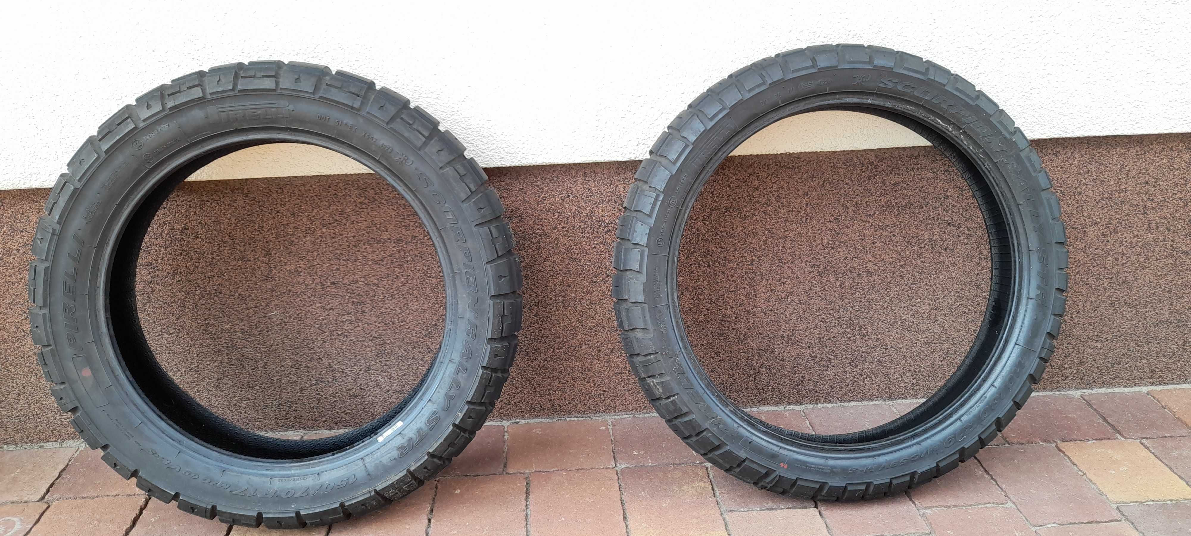 Opony Pirelli Scorpion Rally STR 110/80 R19 i 150/70 R17