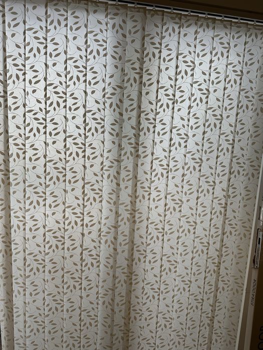 Żaluzje wewnętrzne verticale vertikale pionowe