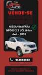 Nissan Navara NP300 2.3 dCi 161CV 4x4 Ano 2018 | EXCELENTE ESTADO!