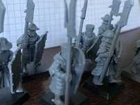 Warhammer 20x bretonnia men-at-arms regiment