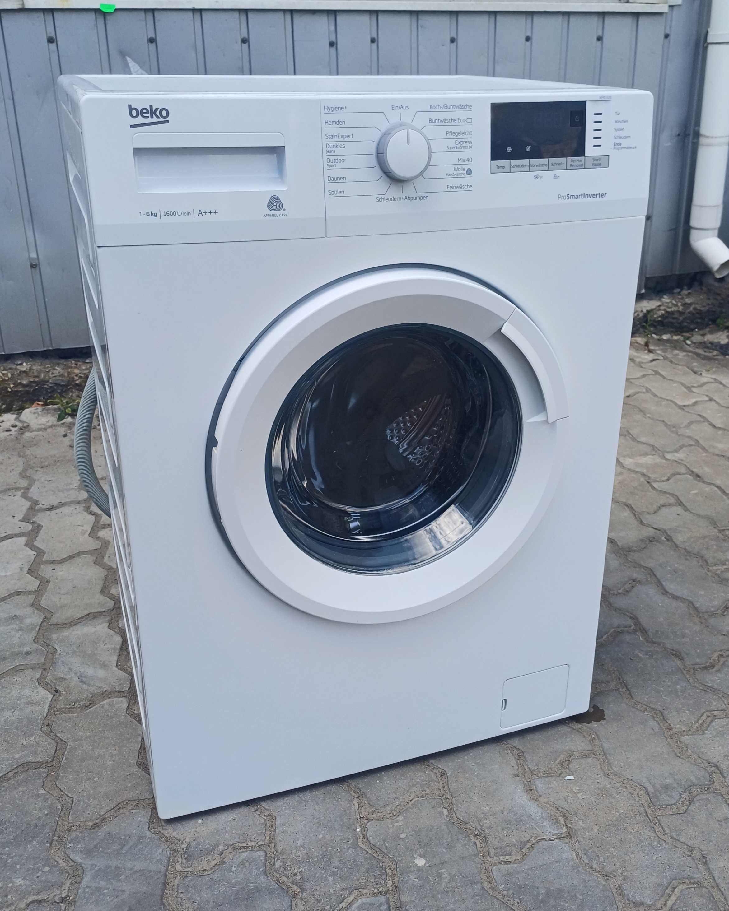Вузка пральна машина Beko WMO 626 6 кг 1600 об ProSmart інвертор б/в