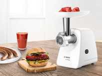 М'ясорубка BOSCH MFW2515W з насадкою соковижималкою