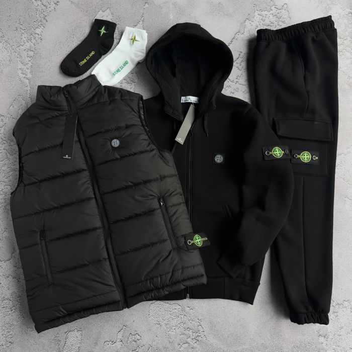 Чоловічий спортивний костюм стоун айленд набір Stone Island [xs-3xl]