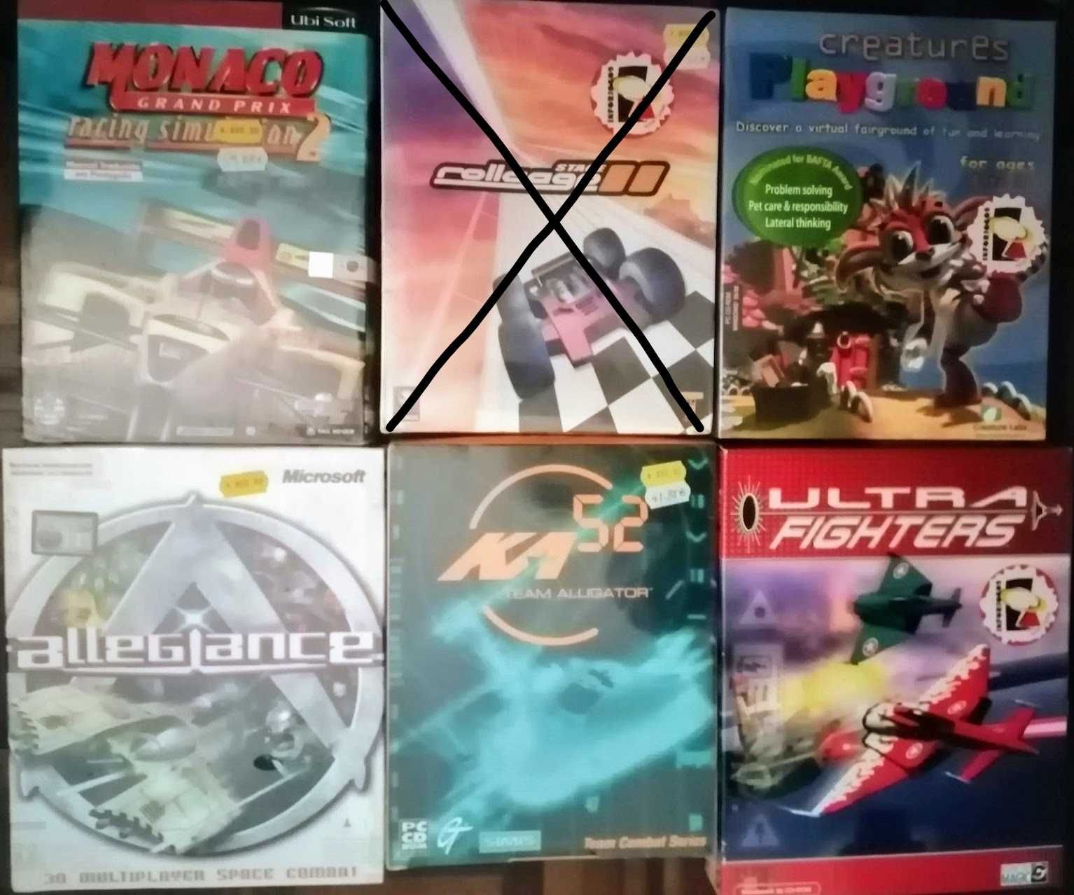 Jogos NOVOS p/ PC - Caixa Grande - Últimas unidades