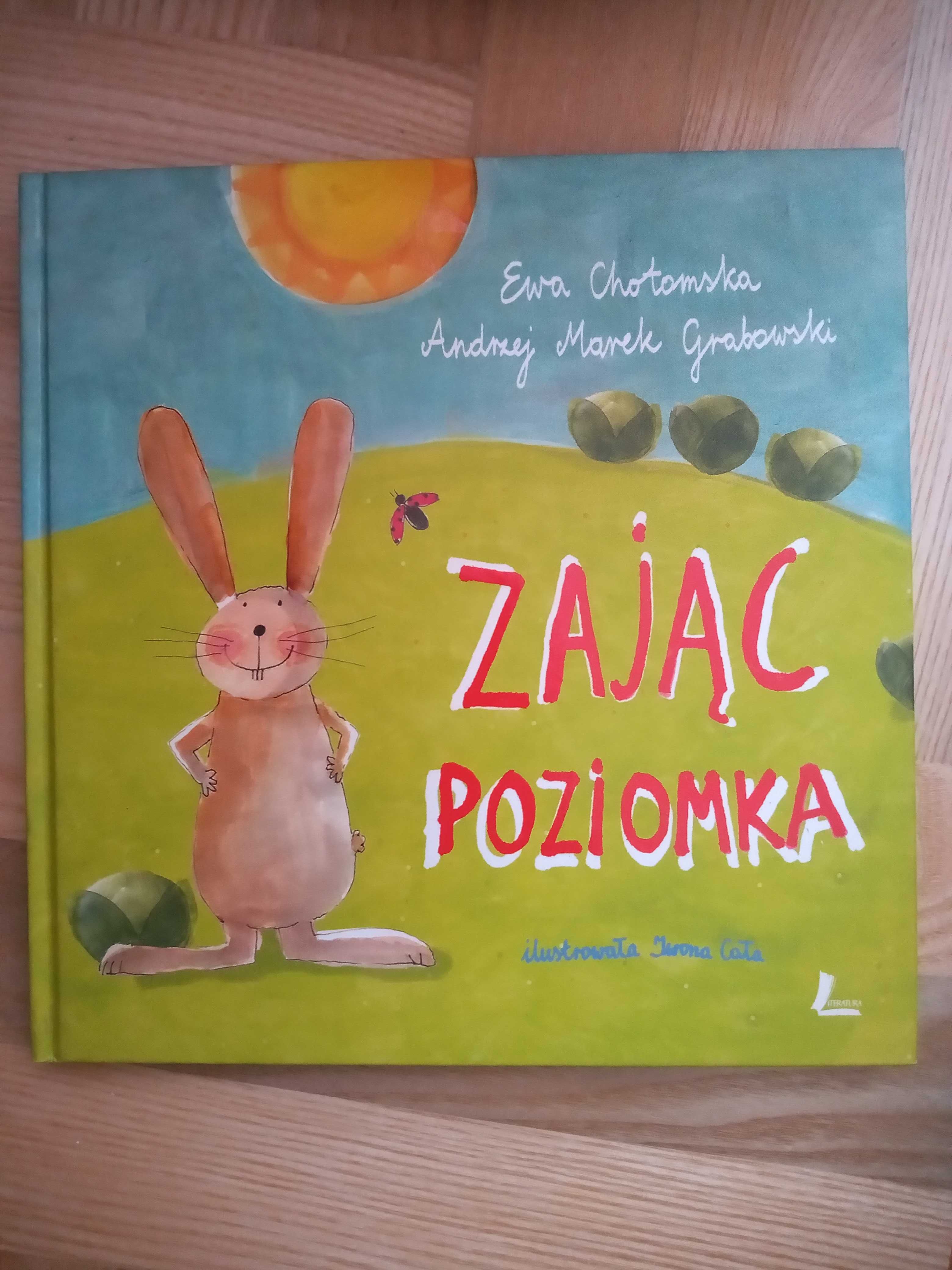 Książka  Zając Poziomka Ewa Chotomska Andrzej Grabowski