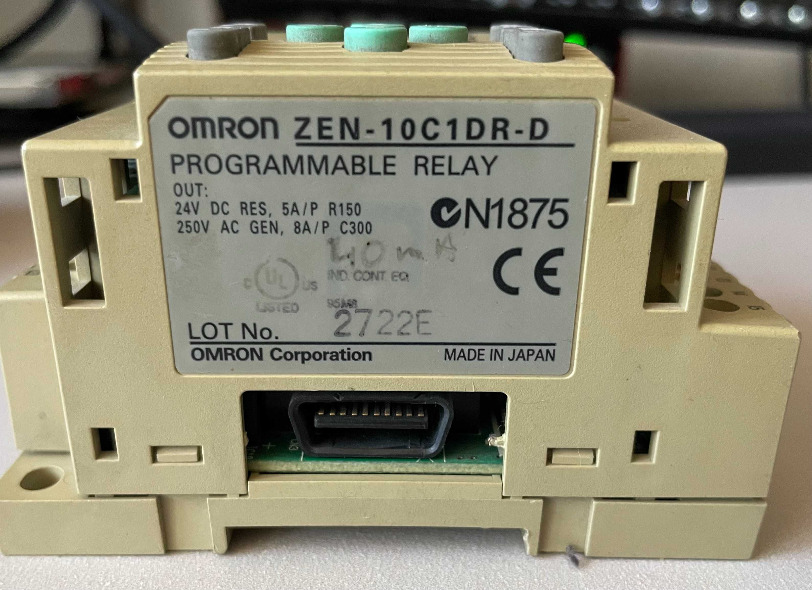 Przekaźnik programowalny Omron Zen 10C1DR-D DC24V