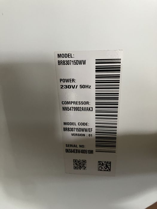 Lodówka samsung pod zabudowe
