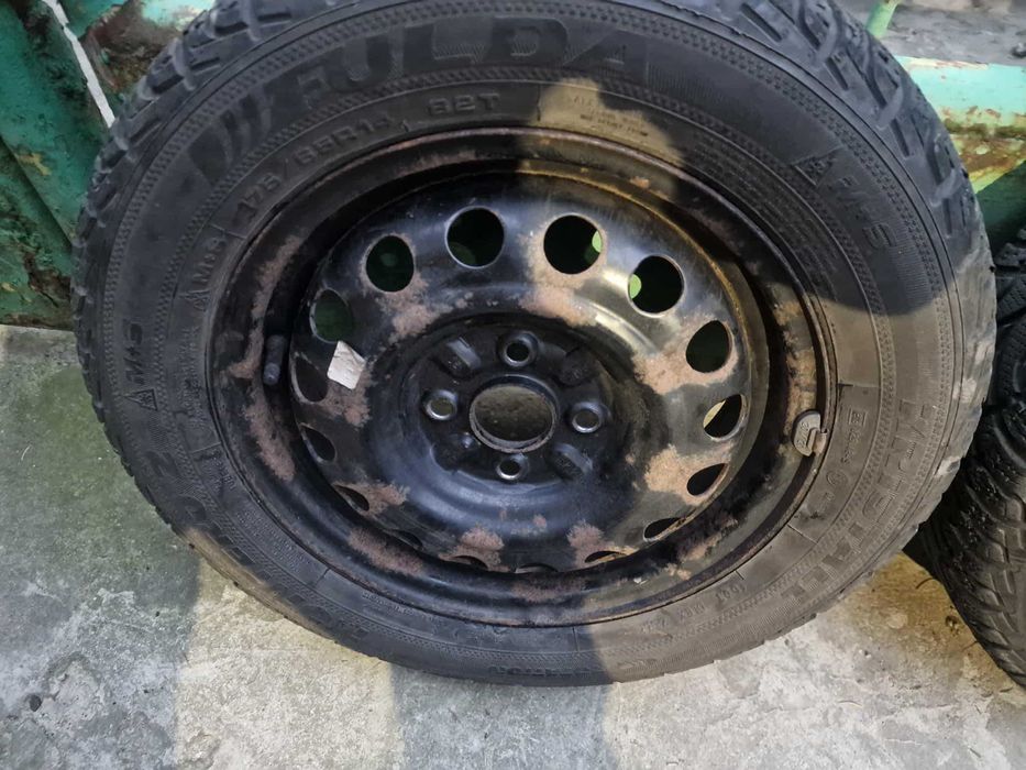 Koła 175/65/14 82T Zimowe Felgi 14" 4x100 ET 39  O 54.1  Aygo, C1, 107