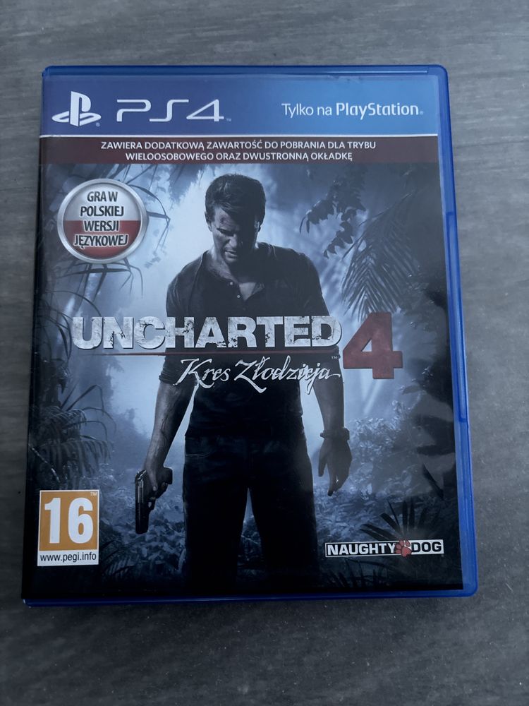 Uncharted 4 ps4 kres zlodzieja