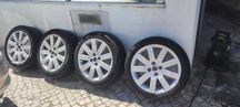 4X Jantes 16' Rover/MG 4x100 & 4X Pneus Michelin 205/45 R16