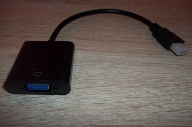Adapter HDMI 3.0 kabel na VGA.Nowy.