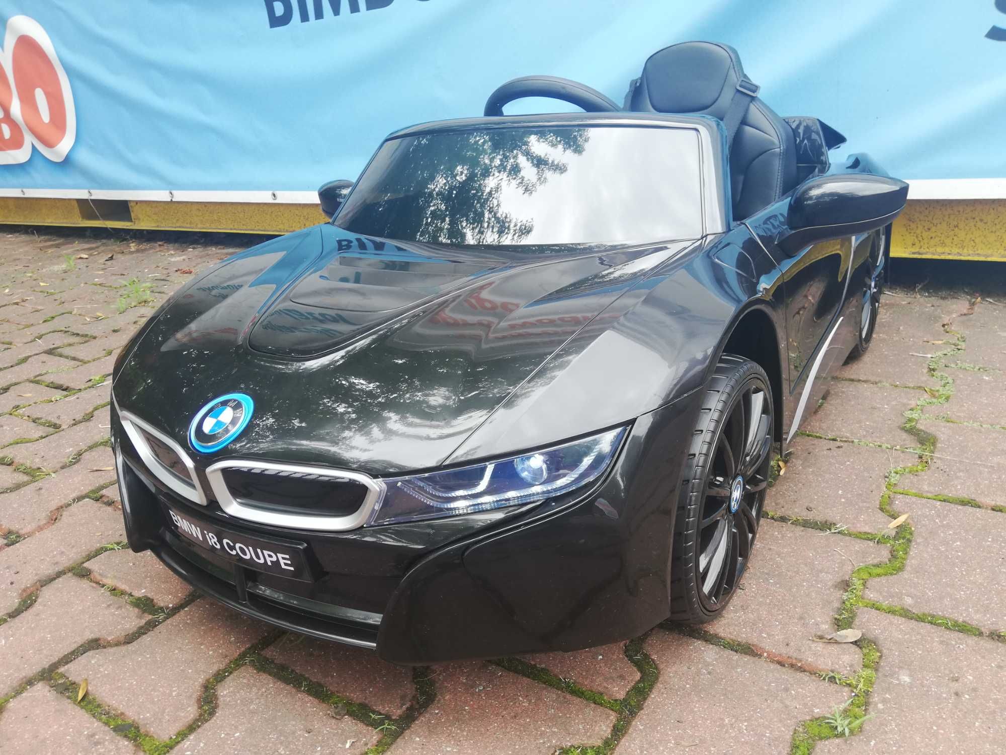 NOWY BMW i8 Coupe JE1001 Auto na akumulator 12V dla dzieci + PILOT