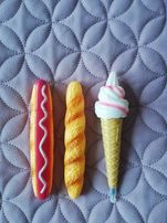 Długopis lód Hot dog bagietka w kształcie loda Hot doga bagietki