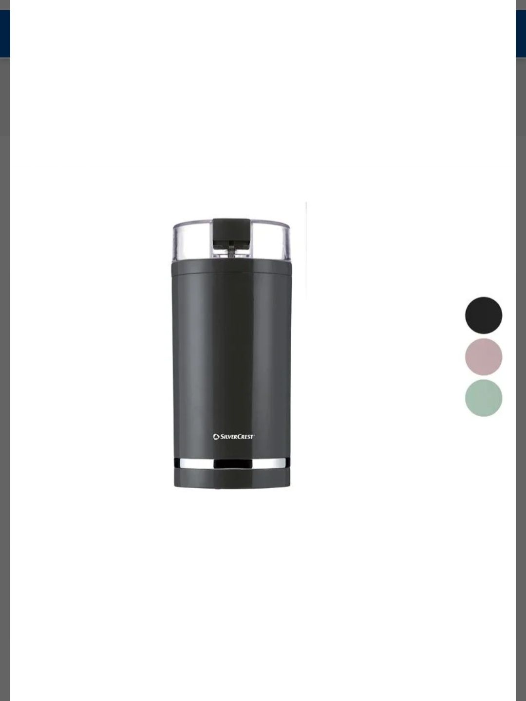 Moedor de café elétrico de 180 W silvercrest