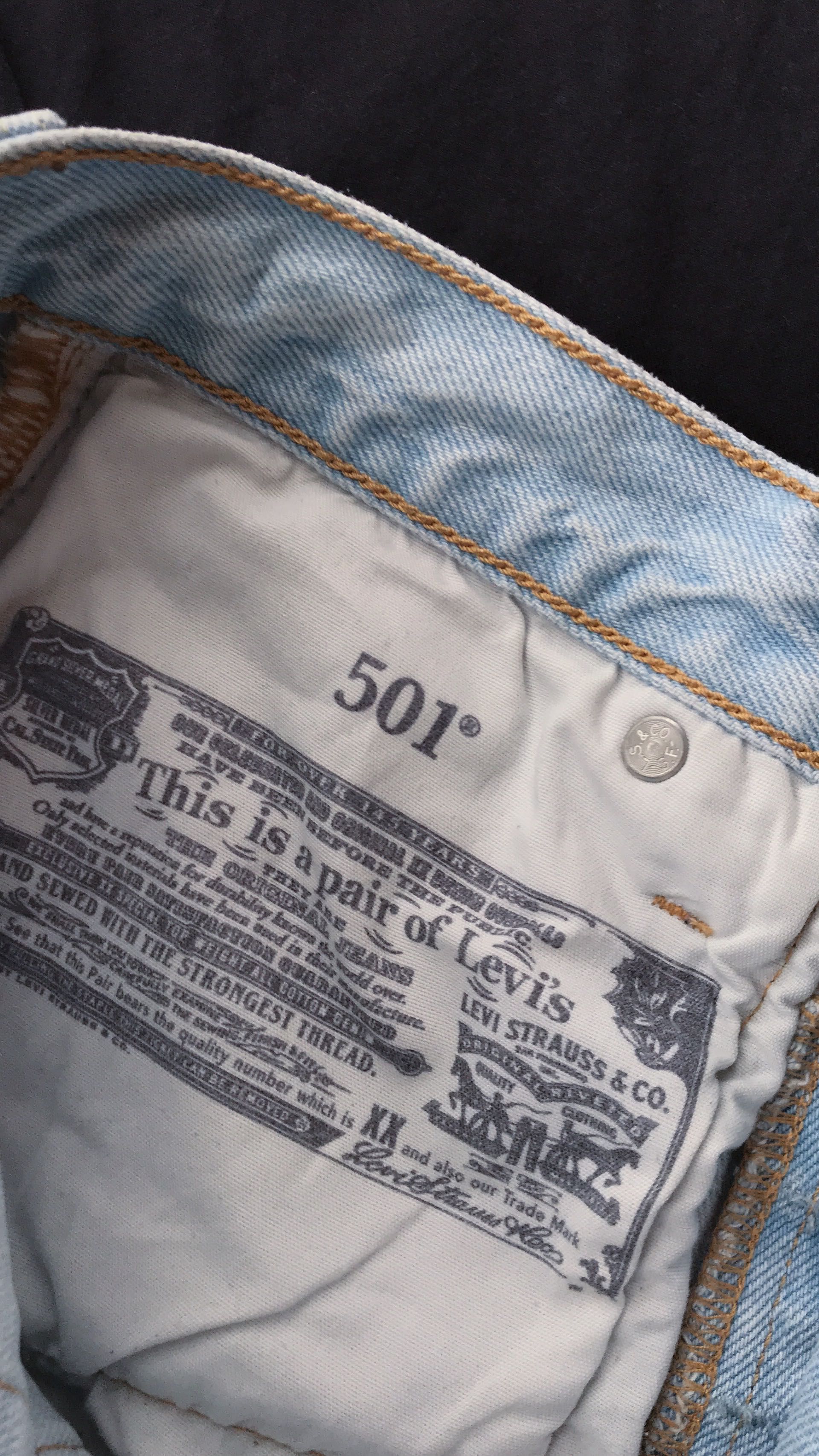 Нереальні блакитні джинси від Levi’s original  501