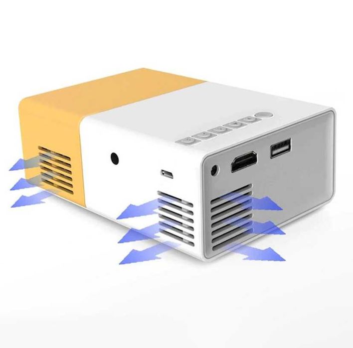 Projektor Rzutnik Przenośne Kino Domowe MINI LED FULL HD USB DO FILMÓW