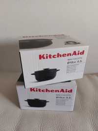 2 caçarolas KitchenAid diâmetro 10cm, 0,3L