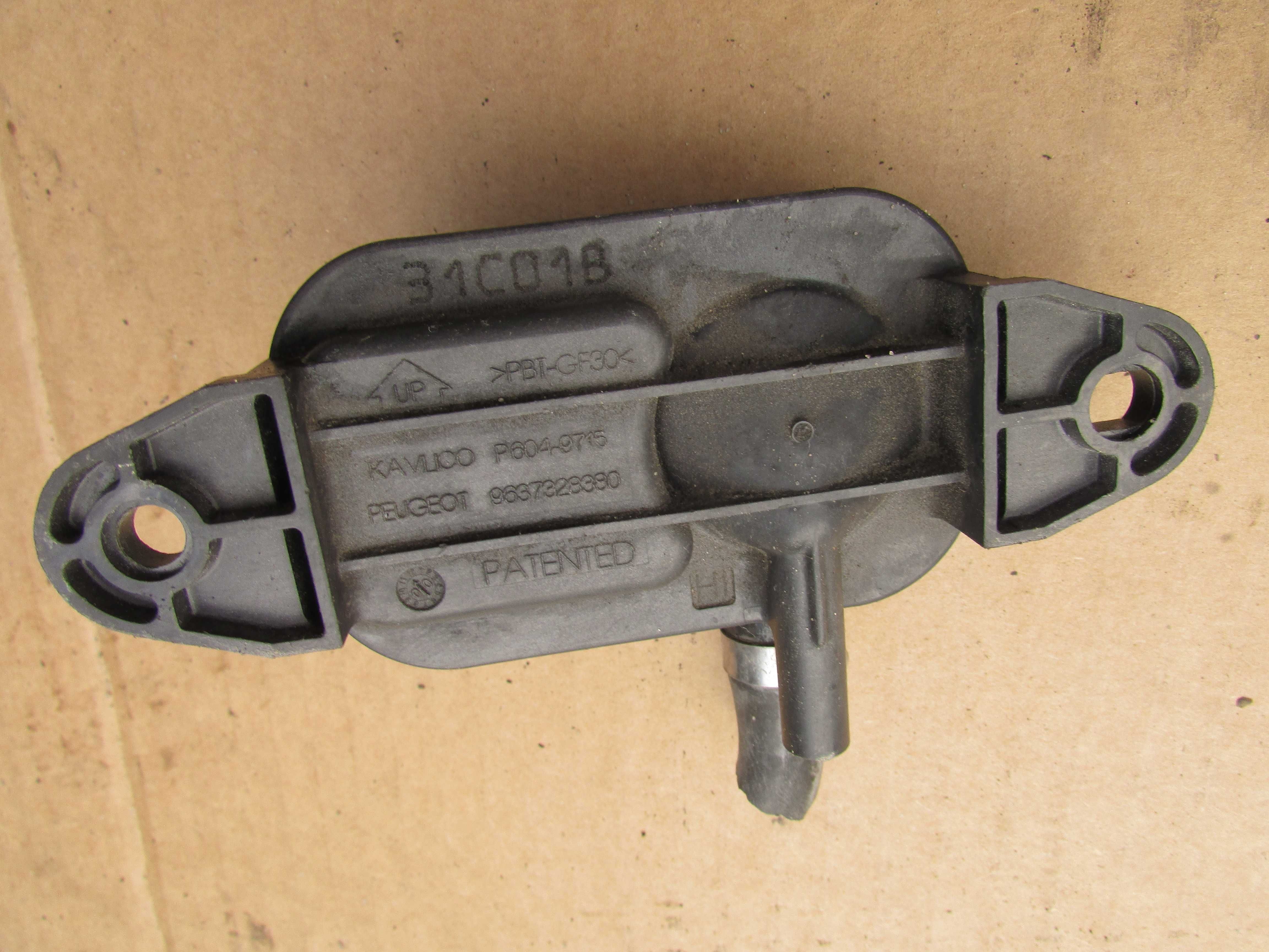 peugeot 607 czujnik roznicy cisnien dpf 407 citroen c5 c4