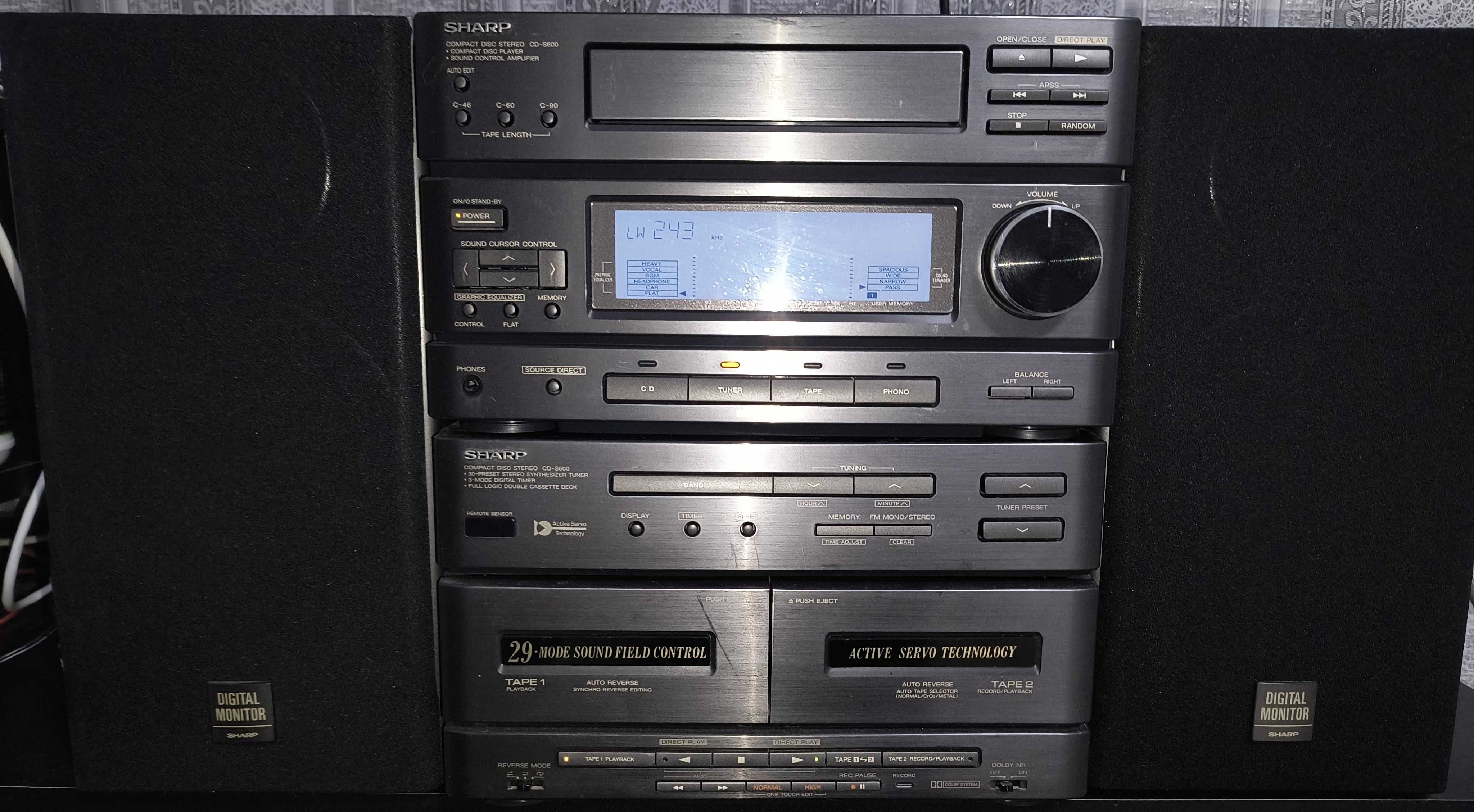 музичний центр Sharp CD-S600ht