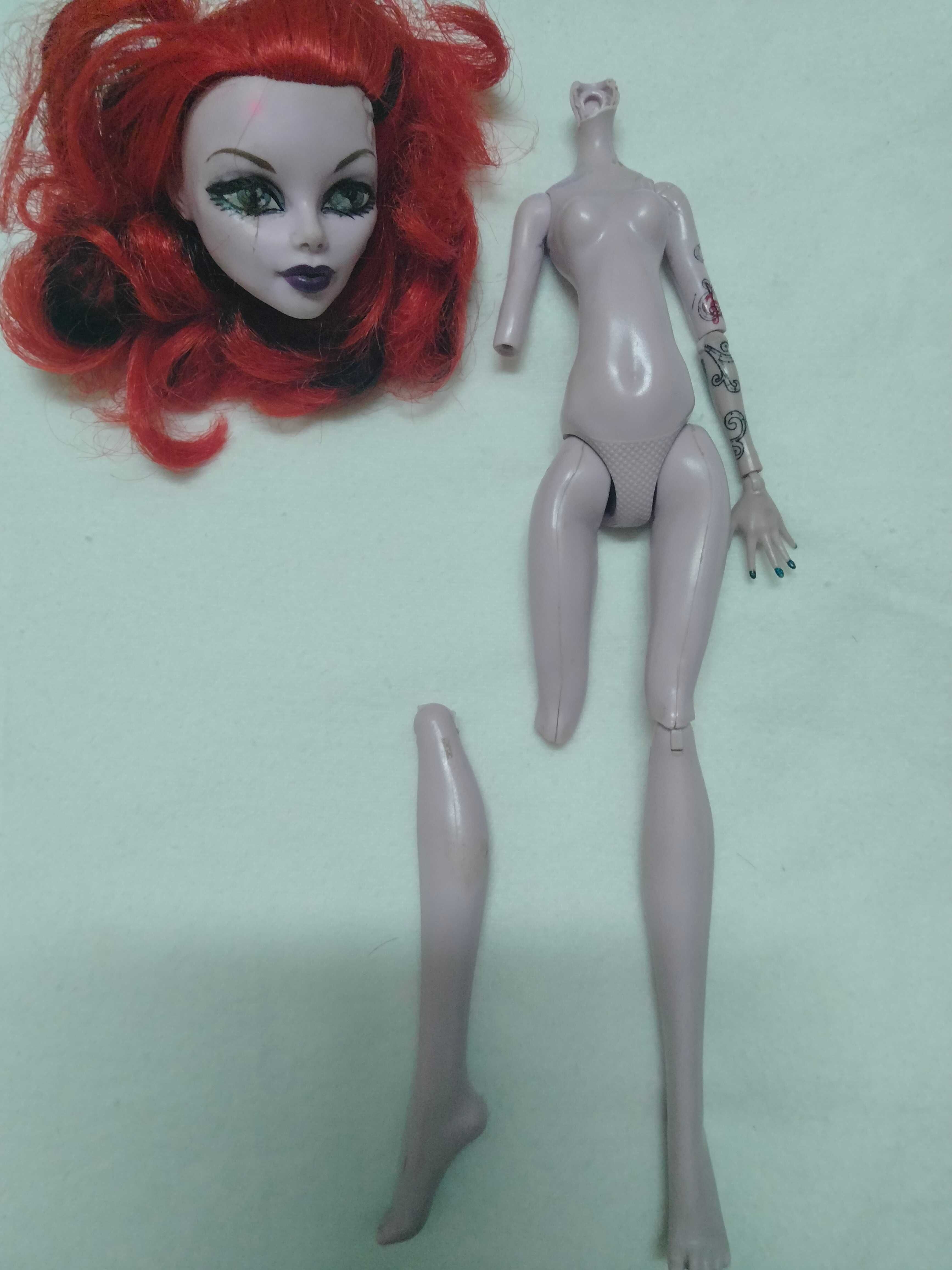 Monster High dolls тело голова разных кукол ОАК