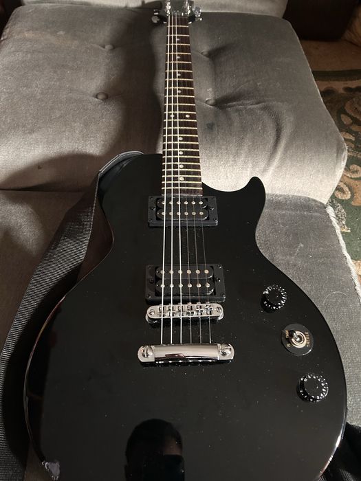 Guitarra eletrica Les Paul+ amplificador