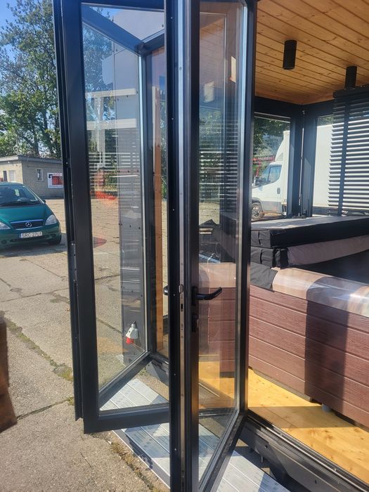 Okno HST Harmonijkowe  Alu 477 cm