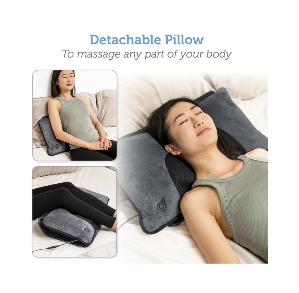 Mata masująca Shiatsu z podgrzewaniem Materac masujący firmy Comfier
