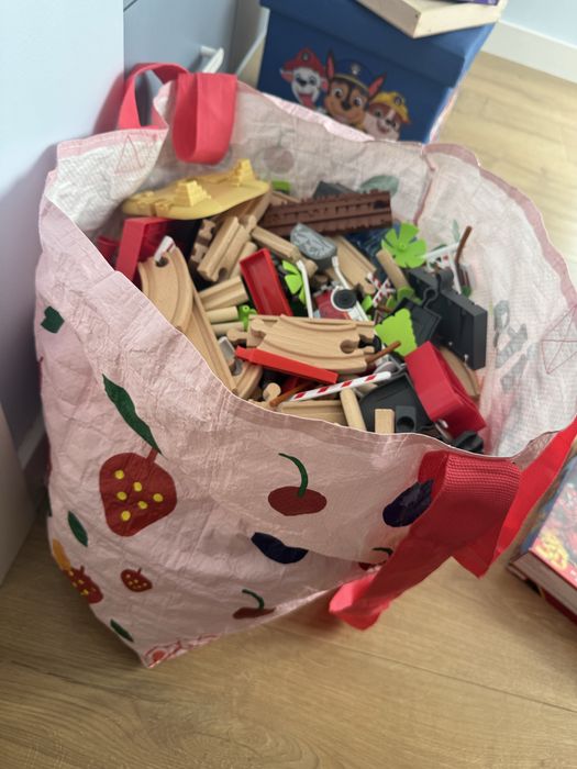 3 zestawy drewnianej kolejki Playtive