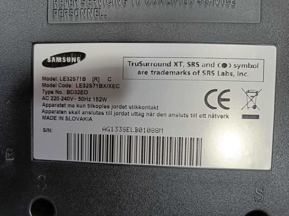 TV Samsung LE32S71B