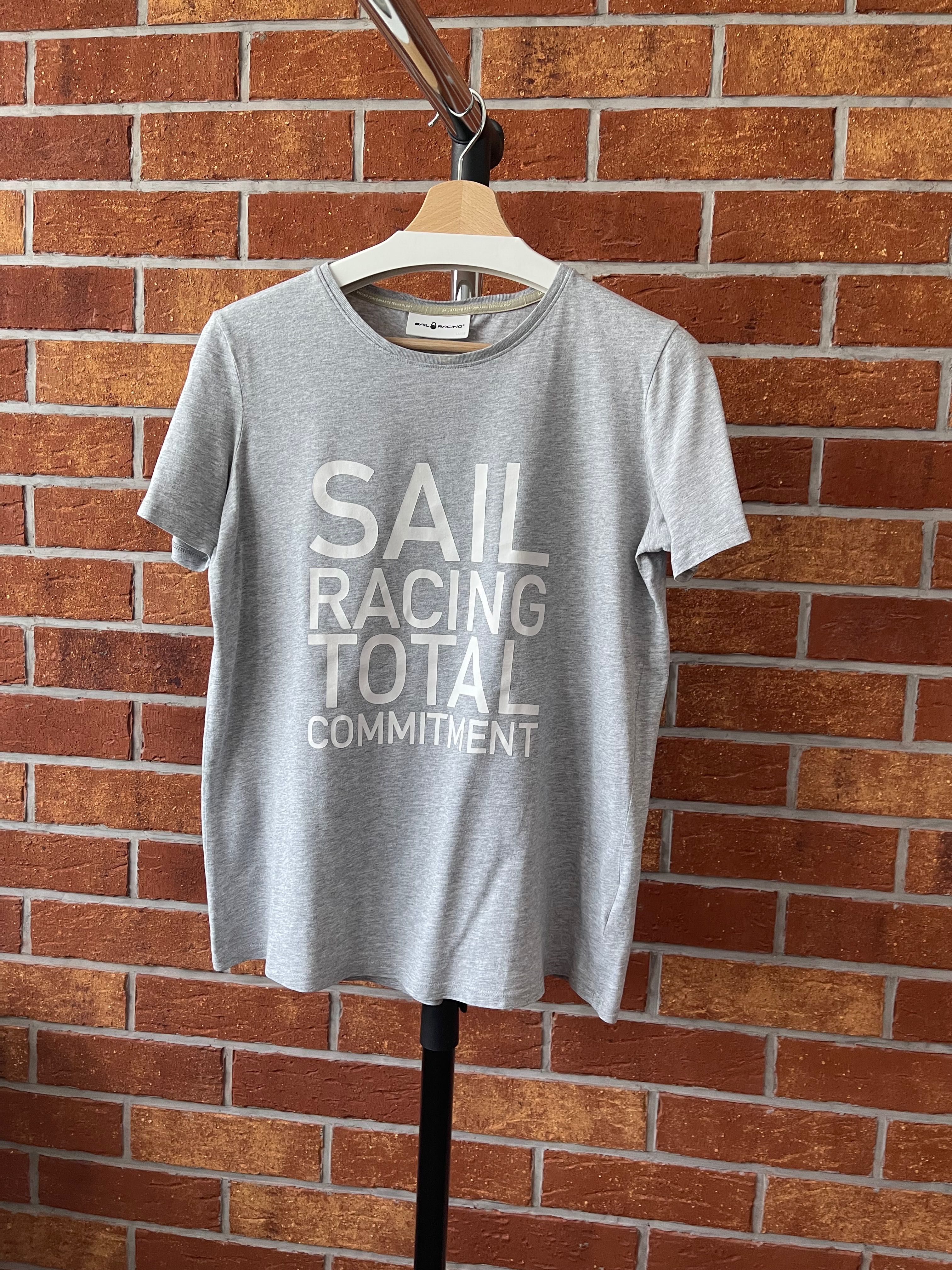 T-shirt/koszulka damska Sail Racing, rozmiar L, szara