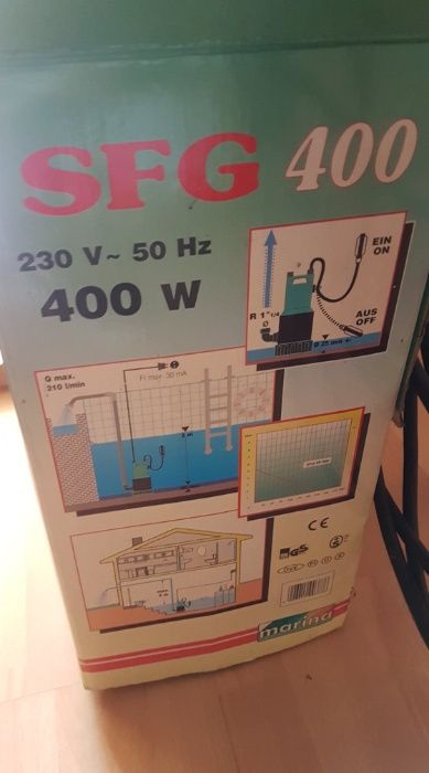 Pompa wodoszczelna 400W