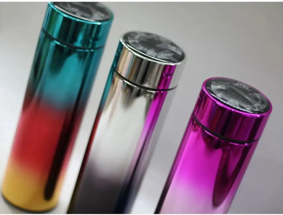 Термос 500мл индикатор температуры стальной