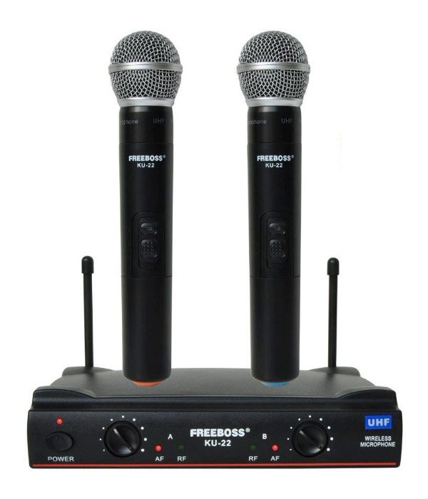 Радиомикрофон FREEBOSS KU 22 UHF 618MHz радио микрофон беспроводн