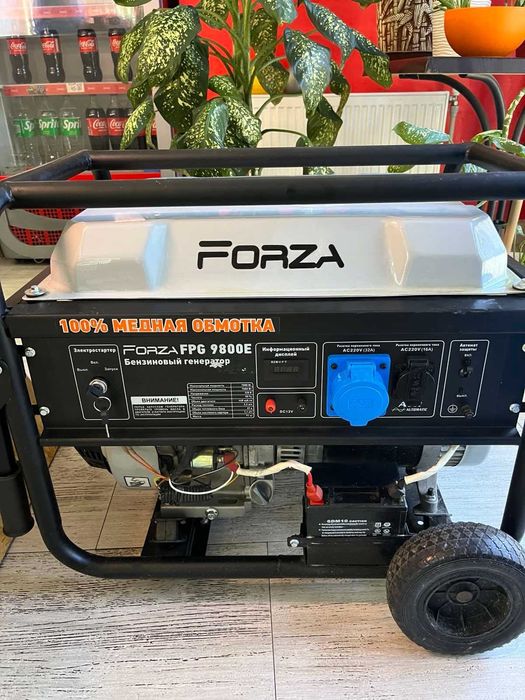 Генератор бензиновий Forza 9800E 7.0/7.5 кВт