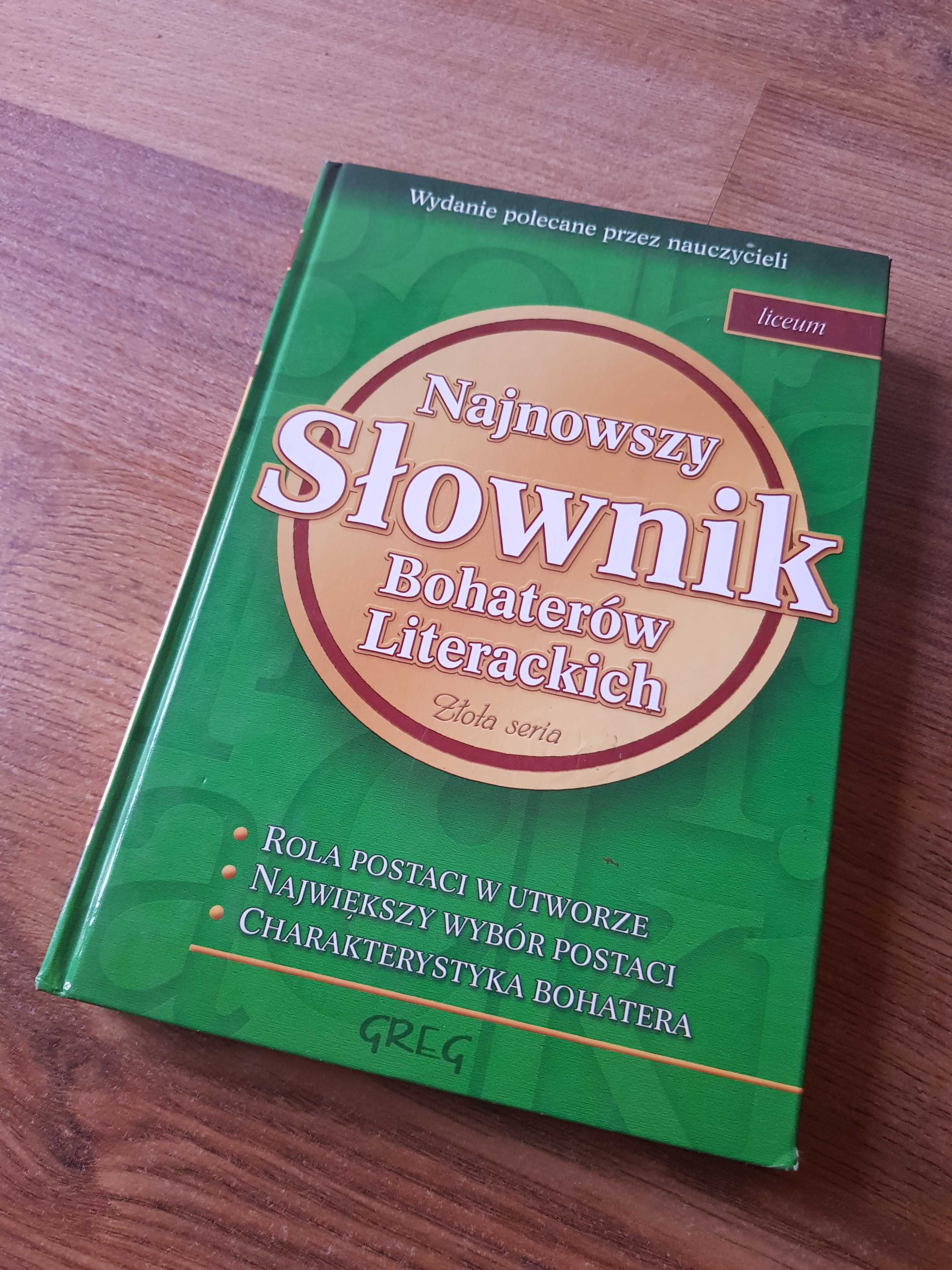 Słownik bohaterów literackich GREG