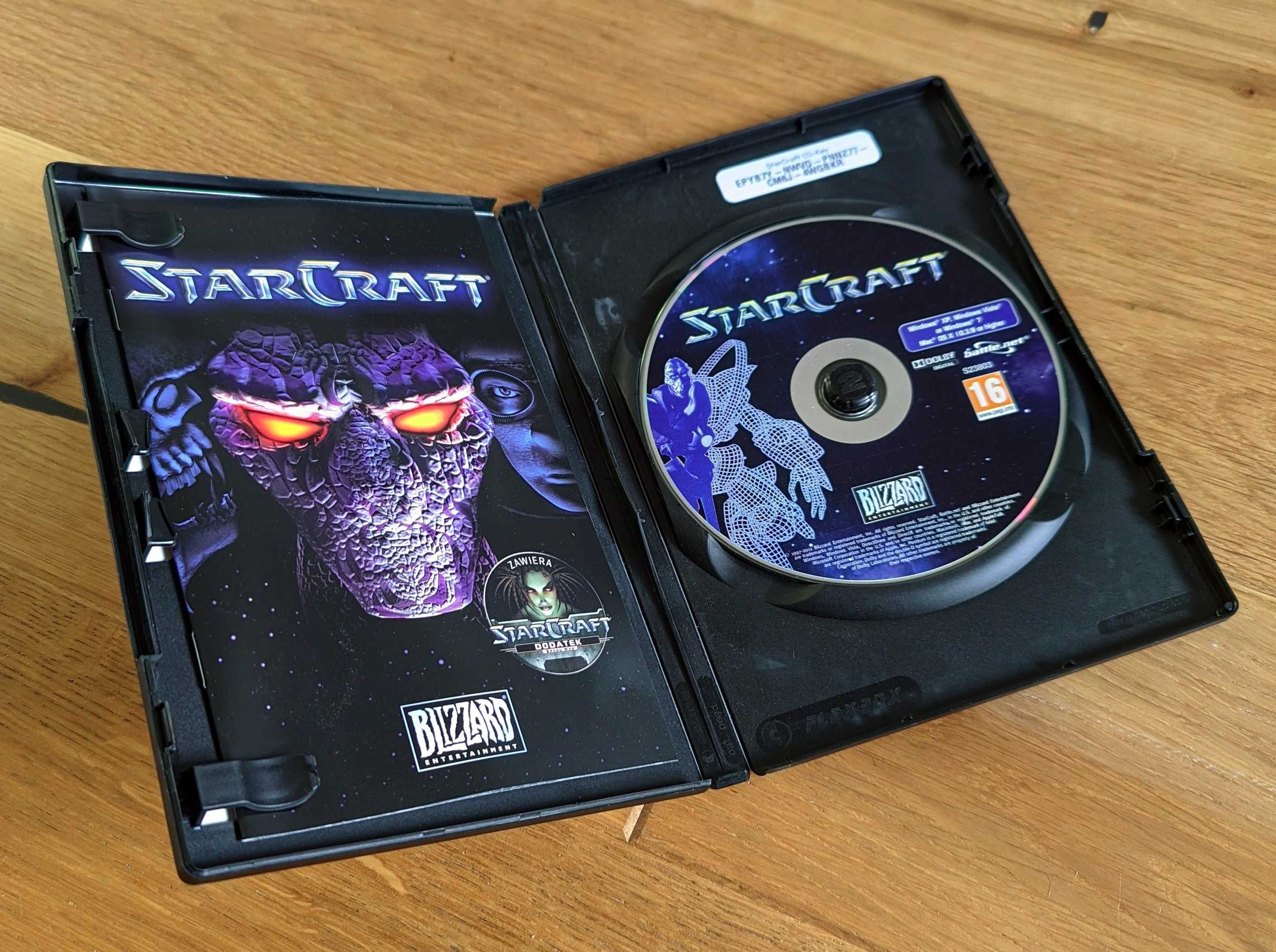 Starcraft + BroodWar 2xCD