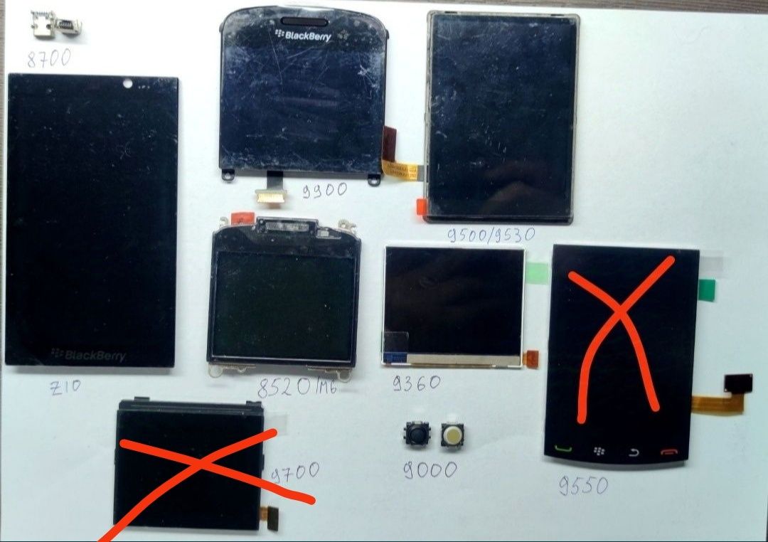 Запчасти для телефонов Fly, Motorola, Blackberry. ЧИТАТЬ ОПИСАНИИ