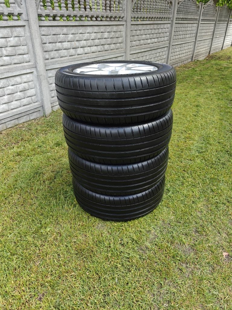 Koła letnie 17cali 5x112, Audi A4, A5, A6 opony 8mm JAK NOWE! OKAZJA