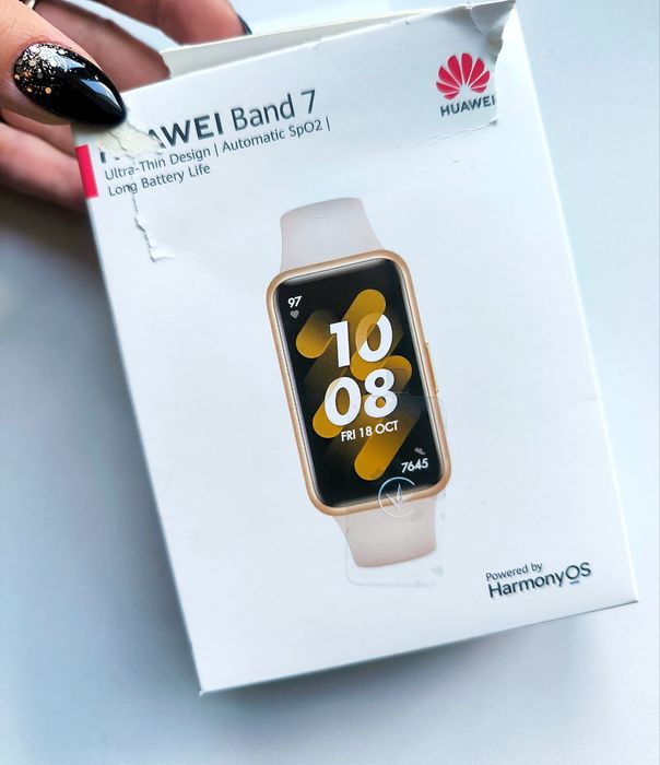 Smartband Huawei Band 7 różowy Smartwatch