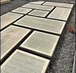 Beton szczotkowany, Podjazd betonowy, taras betonowy, kostka brukowa