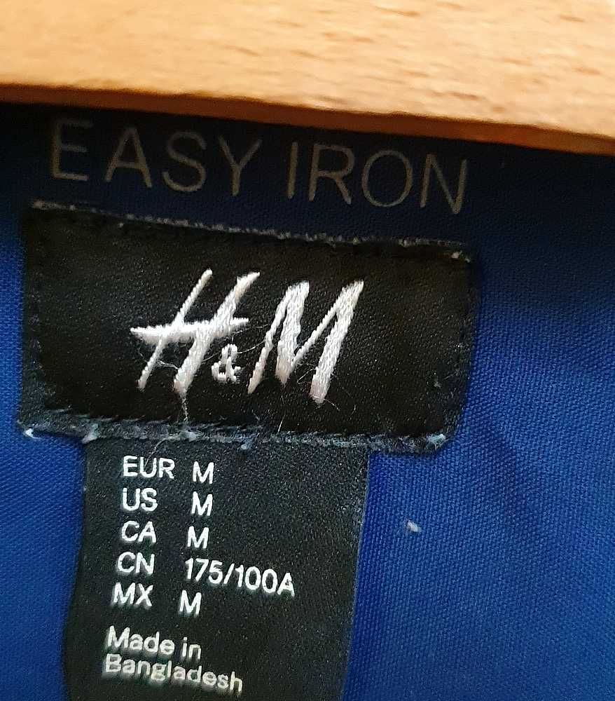 Koszula męska na długi rękaw H&M rozm.M