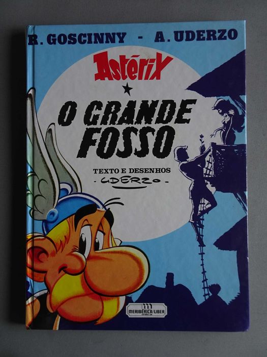 Livro Meribérica Astérix - O Grande Fosso (capa dura)
