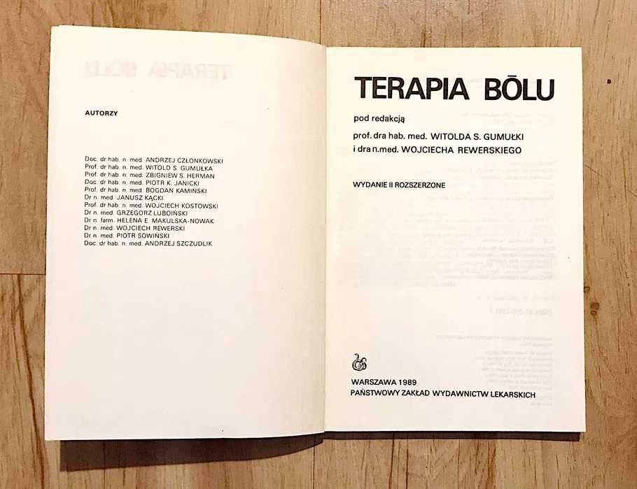 Medycyna Zdrowie Akupunktura Borzęcki i Terapia bólu kpl 2 +
