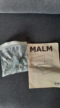 Sprzedm łózko Malm Ikea