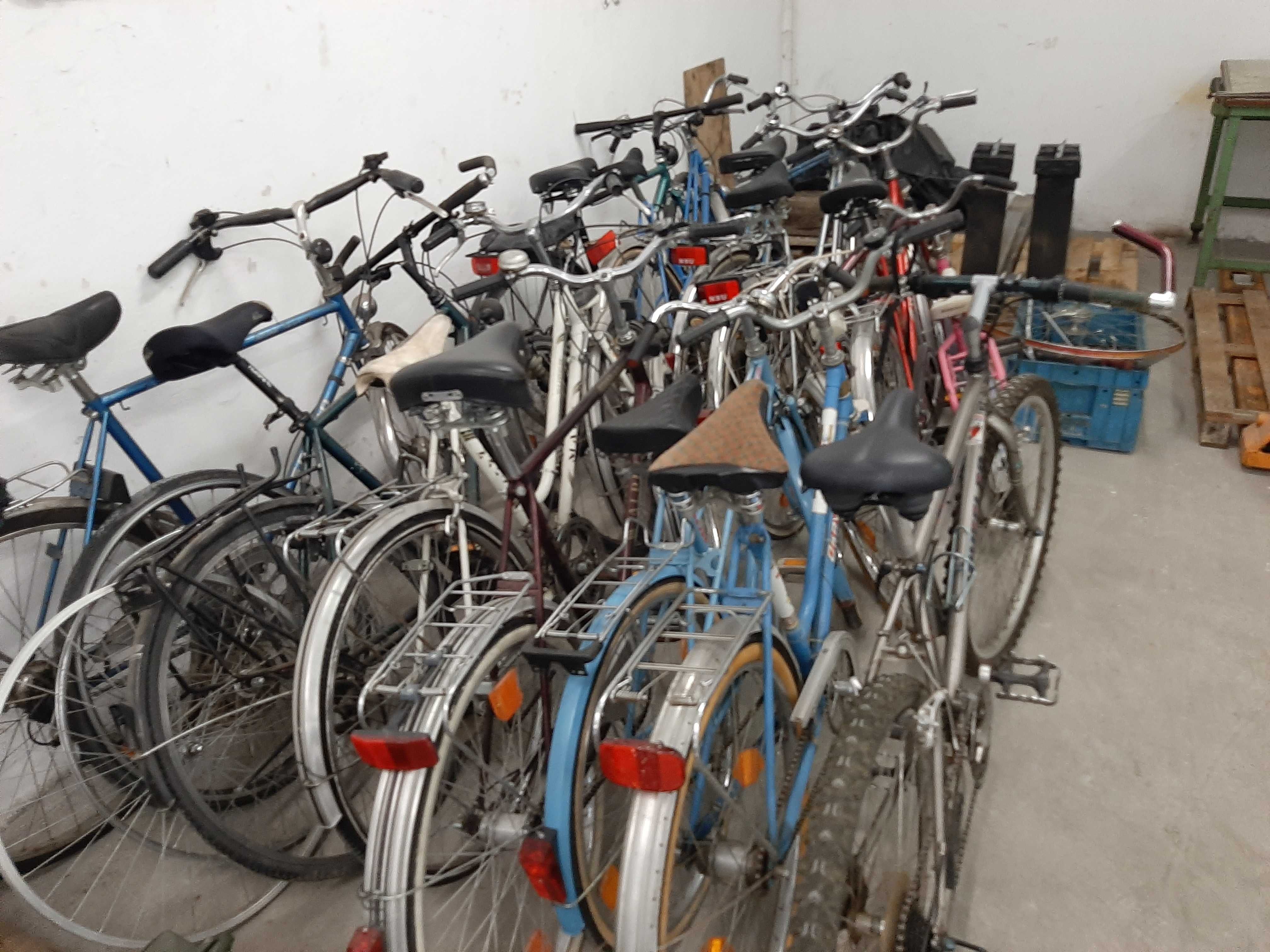 13 rowerow, rower rozne typy 13 sztuk