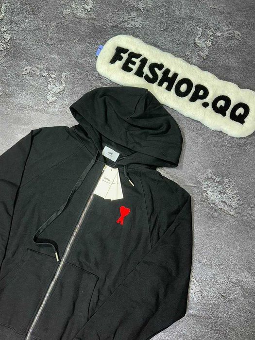 Zip-hoodie Ami Paris зіп-худі амі, play chrome gallery drip